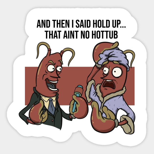 Funny Crawfish Boil Gift Cajun Louisiana Seafood Food Meme Sticker by TellingTales